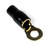 Ring Terminal 4ga. 10pcs. Gold;black Sleeve;xscorpion - RT4B