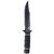 SOG Tech Bowie - Fixed 6.4" Black Plain Blade Kraton Handle Kydex Sheath - S10B-K