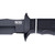SOG Tech Bowie - Fixed 6.4" Black Plain Blade Kraton Handle Kydex Sheath - S10B-K