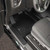 Smartliner Floor Liners Front/2nd Row 2019-2025 Silverado Crew Cab with Transmission Hump (Black) - SA0401/B0457