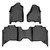 Smartliner Floor Liners Front/2nd Row 20192025 RAM 2500/3500 Crew Cab (Black) - SA0450/B0450