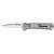 SOG SlimJim Folding Knife (Silver Straight Edge) - SJ31-CP