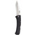 SOG Traction Folding Knife 3.5" Clip Point Plain Blade Black GRN Handles - TD1011-CP
