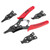 Performance Tool Interchangeable Jaw Snap Ring Plier Set (5-Piece Set) - W1159