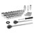 Performance Tool SAE/Metric Socket Set (52-Piece Set) - W1172