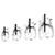 Performance Tool 3 Jaw Gear Puller Set 4-Piece Set - W134DB
