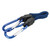 Performance Tool 12-Inch Flat Bungee w/ Carabiner - W1451