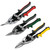 Performance Tool Aviation Tin Snip Set (3-Piece Set) - W2040