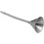 Performance Tool Zinc Plated Funnel with 12" Flex Spout - W219