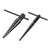 Performance Tool Tapered Reamer Set with T-Handle - W2967
