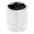 Performance Tool 1/2" Drive 6-Point Metric 26mm Socket - W32226