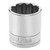 Performance Tool 1/2" Drive 12-Point Metric 28mm Socket - W32828