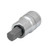 Performance Tool 1/2" Drive 7/16" Hex Bit Socket - W32880