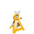 Performance Tool Ratchet Style 3-Ton Jack Stands - Yellow (Pair) - W41022