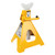 Performance Tool Ratchet Style 6-Ton Jack Stands - Yellow (Pair) - W41023