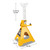 Performance Tool Ratchet Style 6-Ton Jack Stands - Yellow (Pair) - W41023