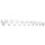 Performance Tool Metric Crowfoot Wrench Set (10 Piece) - W452