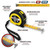 Performance Tool 'Fast Measure' Tape 12' x 5/8" Width - W5020