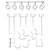Performance Tool Peg Board Hook Assortment (95 Piece) - W5160