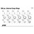 Performance Tool SAE Internal Snap Ring Assortment Set (300 Piece) - W5254