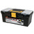 Performance Tools Heavy Duty 16" Plastic Tool Box/Organizer (Black) - W54016
