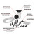 Performance Tool Vacuum/Pressure Pump Kit - W87031