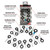 Performance Tool Universal Terminal Pin Quick Release Kit (22 Piece) - W9053