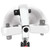 Performance Tool 1/4" & 3/8" Dual Drive Flex Stubby Ratchet - W9116