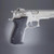 Hogue S&W 1006/4506 Series OverMolded Rubber Grip (Black) - 6010