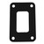 Pacer Switch Panel - 1 Switch & 1 Row - 1.75" x 2.75" - Black Powder Coated Aluminum - PSC-11-BK