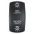 Pacer Actuator - 'NAV/ANC' f/V Series Contura Switches - Black - Laser Etched (Top/Bottom Light) - EV2LE-NAVANC
