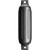 Polyform G-1 Twin Eye Fender 3.5" x 12.8" - Metallic Graphite - G-1 METALLIC GRAPHITE