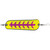 Luhr-Jensen Money Roll Flasher - 8-1/4" - Nuclear Carbon Glow - 5860-008-1758