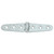 Whitecap Strap Hinge - 304 Stainless Steel - 6" x 1-1/8" - S-3430