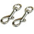 Tigress Nickel Plated Brass Snaps - Pair - 88666