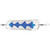 Luhr-Jensen Money Roll Flasher - 11" - Chrome Ladder - 5860-011-1752