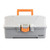 Plano Three-Tray Tackle Box - Light Grey/Dark Grey - P000406