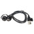 Fusion USB Connector w/Waterproof Cap - MS-CBUSBFM1