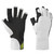 Mustang Traction UV Open Finger Gloves - White & Black - Large - MA6007-267-L-267