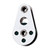 Ronstan Wire Block - Tubular Rivet Head w/Nylatron Sheave - 25mm (1") Sheave Diameter - RF418