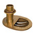 GROCO 3/4" Bronze Combo Scoop Thru-Hull w/Nut - STH-750-W