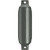 Polyform G-4 Twin Eye Fender 6.5" x 22" - Graphite - G-4 GRAPHITE
