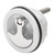 Whitecap Compression Handle CP Zamac/White Nylon No Lock Fresh Water Use Only - S-1417WC