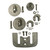 Performance Metals Mercruiser Bravo 3 (2004 & Later) Complete Anode Kit - Aluminum - 10165A