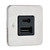 Scanstrut TILE USB-A/USB-C Interior Charging Socket - 12/24V - Stainless Steel Bezel - SC-TILE-11