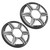 Fusion Apollo 6.5" Sports Grey Speaker Grilles (Pair) - 010-13290-00