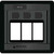 Blue Sea 1520 Remote Control Switch - 360 Panel - 3 Blank - 1520