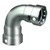 Viega MegaPress 1/2" 90 Degree Stainless 304 Elbow - Double Press Connection - Smart Connect Technology - 95005
