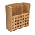 Whitecap Teak Grate Front Magazine Rack - 62502