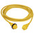 Marinco 30 Amp PowerCord PLUS Cordset w/Power-On LED - Yellow 50ft - 199119